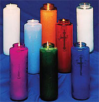 Liturgical devotional candles